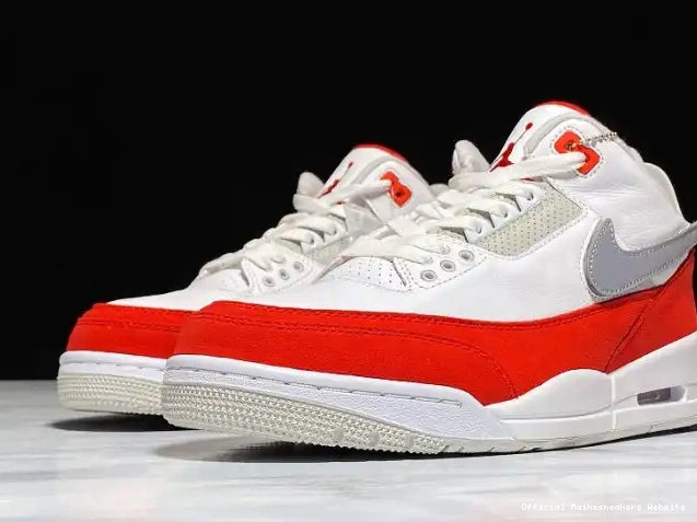 Official Maikesneakers University Red CJ0939-100 Tinker Air 3 Jordan Retro White 0404